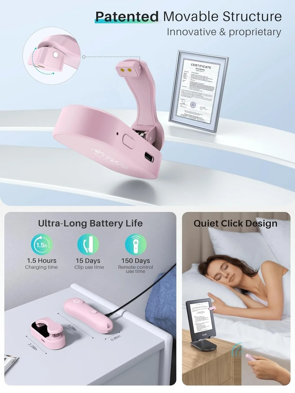 Remote Control Page Turner For Kindle Paperwhite Oasis Kobo eReaders (46)